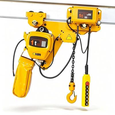 220V Low Headroom Chain Hoist Precise Lifting Control Warehouse Hoist