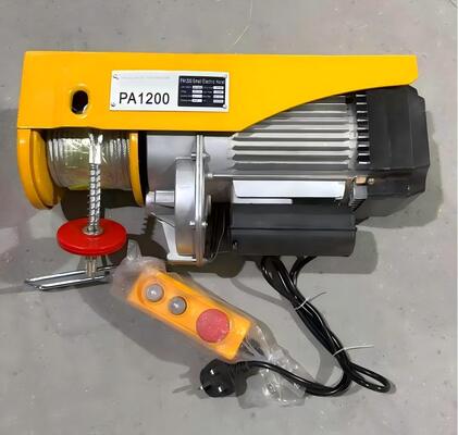 220V Portable Electric Hoist Light Weight Electric Lifting Hoist  For Home Garage Use
