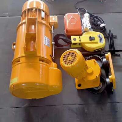 3PH Wire Rope Electric Hoist Single Speed CD1 Electric Hoist For Workshop