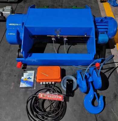 Heavy Duty Wire Rope Electric Hoist Large Capacity Overhead Crane Electric Hoist