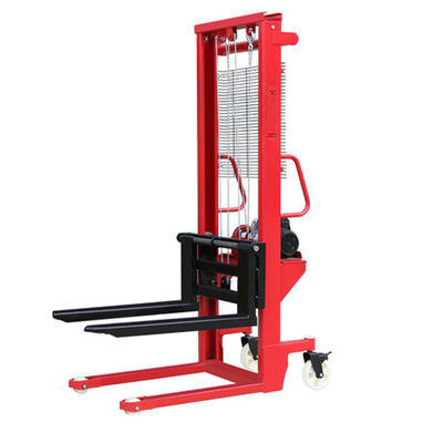 2000kg Manual Pallet Stackers Lift 1.6m - 3m Hand Pallet Stacker