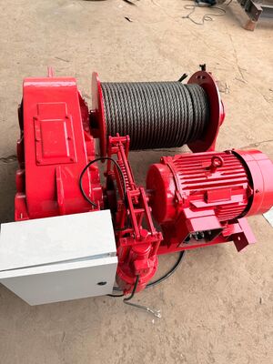 High Efficiency Wire Rope Electric Winch Heavy Duty Wire Rope Winch Durable