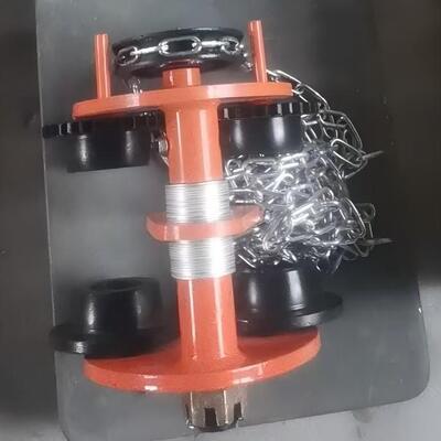 Gear Type Chain Block Trolley Manual I Beam Hoist Trolley For Industrial Lifting