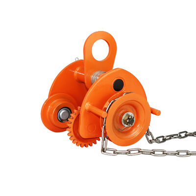 Gear Type Chain Block Trolley Manual I Beam Hoist Trolley For Industrial Lifting