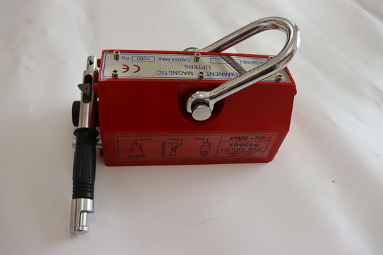 3.5 / 3 / 2.5 / 2 Times Magnet Lifting Device Manual Magnet For Lifting Steel Plate
