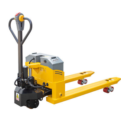High Efficiency Warehouse Electric Pallet Jack 1000w Heavy Duty Electric Pallet Jack With Lead Acid Battery