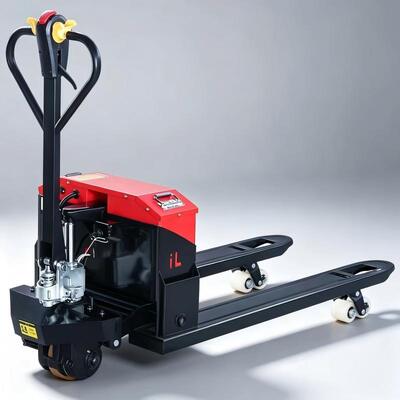 Compact Semi Electric Pallet Truck Warehouse Semi Electric Pallet Jack 1000w