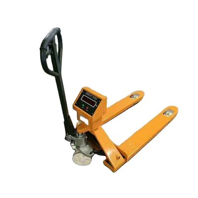 High Precision Industrial Pallet Truck 2000kgs 3000kgs Hydraulic Pallet Jack With Built In Scale
