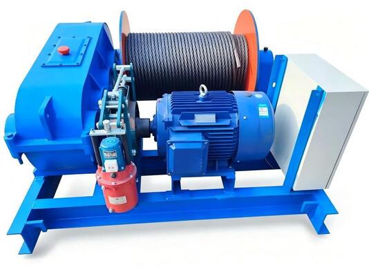 High Speed Wire Rope Electric Winch 1 Ton - 10 Ton Electric Winch Heavy Duty