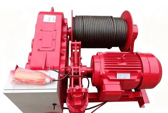 High Speed Wire Rope Electric Winch 1 Ton - 10 Ton Electric Winch Heavy Duty