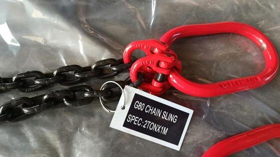 Length Adjustable Lifting Chain Sling With Hooks