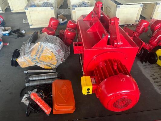 16 Ton 20 Ton Electric Winch Hoist 220V / 380V / 415V / 440V CD1 MD1 Electric Hoist