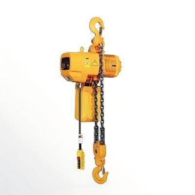 Electric Chain Hoist Equipped with Emergency Stop Button and Overload Limiter Ensuring Operator Safety and Load Protection capacity 5ton