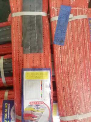 Polyester Webbing Sling, Flat Lifting Strap, Eye & Endless Type Industrial Lifting Webbing Sling for Hoisting